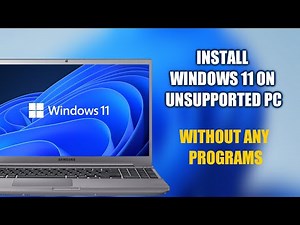 Install Windows 11 25H2 on an Unsupported PC➡️ Without any programs | in 2026 (Official)