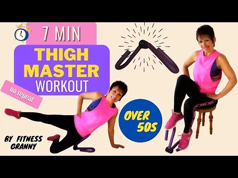 7 MIN ULTIMATE THIGH MASTER WORKOUT FOR WOMEN – 9 AMAZING EXERCISES with THIGH TONER (no repeat)