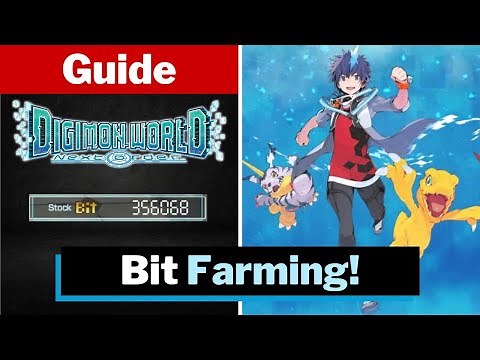 How to be rich in Digimon World Next Order - Bit Farming Guide