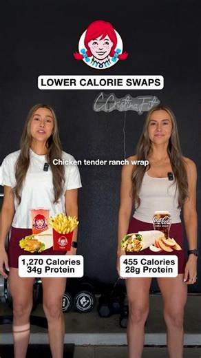 HOW TO ORDER: Fast Food for Weight Loss! 🍟🌟 #lowcalorieswaps #fastfood