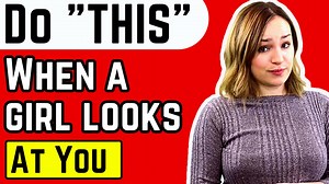 Do THIS If A Girl Looks At You... (What To Do When A Woman You Like Looks At You). Learn what to do when a woman looks at you. Have you ever been in a situation where you catch someone's eye and you're not quite sure what to do next? Well, you're not alone. Today, we're diving into a topic that's as old as human interaction itself - that moment when a girl looks at you. What should you do? How should you react? I’ve got 15 tips lined up for you that will not only help you navigate this situation