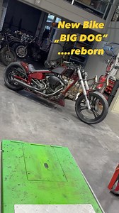 Trying to make the best out of a „Big Dog“ for a friend. #Lowrider #chopper #dragbike #bigdog #Harley #S&S | MB CYCLES