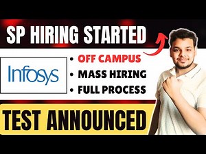 Finally Infosys SP(Specialist Programmer) Hiring Started | Infosys SP Hiring Update & Assessment