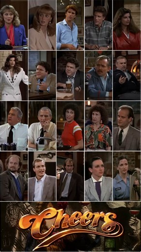 Cheers Cast First and Last Episodes 🍻 #Cheers ❤️