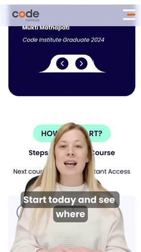 Looking to upskill or switch careers? Start with our free Introduction to Data Analytics – a 100% online course that gives you the essential skills used by data professionals. Learn key concepts in data handling, analysis, and visualisation from anywhere – and see if a future in data is right for you. 🎯 Upskill from home and add data to your CV – for free. Enjoy the course? You could qualify for our Data Analytics with AI Bootcamp, available full-time or part-time. | Code Institute