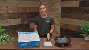 thinPRO12-2 750 Watt 12" Shallow Subwoofer 2 ohm