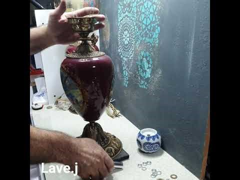 How to Assemble a Classic Brass & Ceramic Table Lamp (Easy Tutorial)