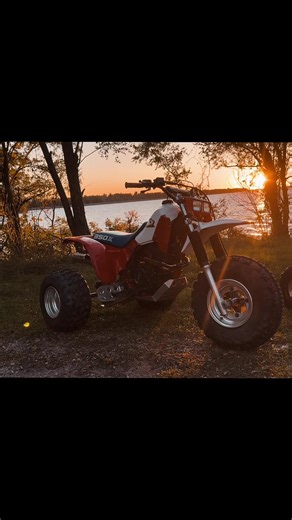 Honda 350x quick facts -It was the largest‐displacement production three-wheeler Honda made, and marketed as somewhat of a “sport” or high performance machine in the 3-wheel ATV era. -Engine: 350.4 cc, air‐cooled single cylinder, 4-valve head with bore × stroke of 81 × 68 mm -Top speed: Often cited in the range of 60-70 mph in stock form on flat surfaces. #threewheeler #hondagang #fyp #offroadking #ripwheeler