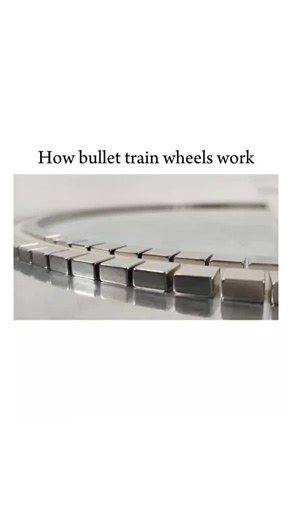 BRAIN BOLT on Instagram: "A maglev bullet train doesn’t rely on wheels at high speed. Instead, it floats above the track using magnetism. At low speeds, small rubber wheels help with starting and stopping. Once the train accelerates, powerful magnetic forces lift it a few millimetres above the guideway, completely eliminating contact with the track. This levitation works in two main ways: • Electromagnetic suspension, which pulls the train upward toward the track • Electrodynamic suspension, whi