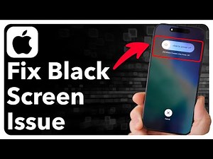 How To Fix iPhone Black Screen But Still Works