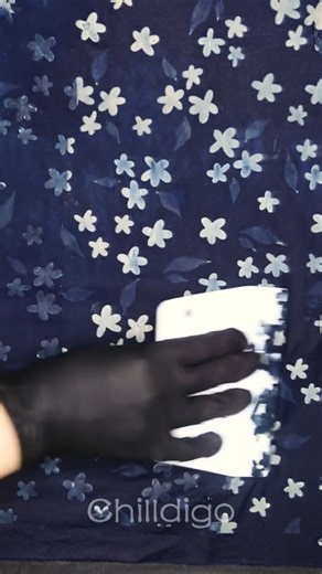 Chilldigo ASMR: Flora Bandana #satisfying #ASMR #diy