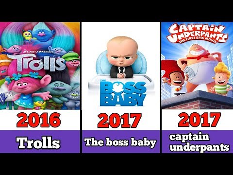 DreamWorks All Animated Movies List in Order (1998 to 2025) | Cartoon Movie List | Viral Limbu