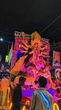 মায়ের বিসর্জনে এতক্ষণ কেনো অপেক্ষা করতে হলো!? 🤔😢