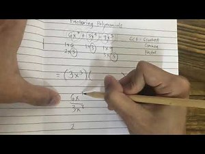 Factoring Polynomials using the Greatest Common Factor | Step by Step in Tagalog