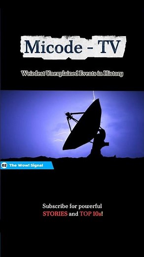 The Wow! Signal: NASA’s Most Mysterious Message from Space👽