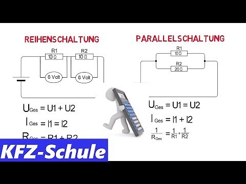 Series connection and parallel connection - explanation / calculation