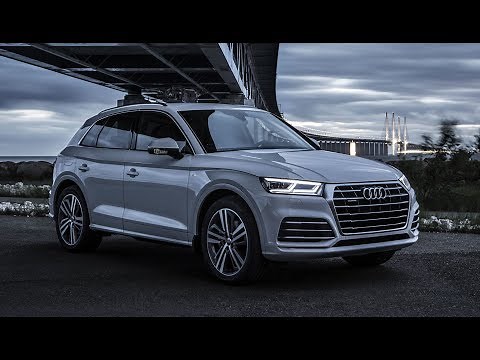THE BEST SUV? - NEW 2018 AUDI Q5 quattro S-line - (Details, exterior, slow motion drift etc)