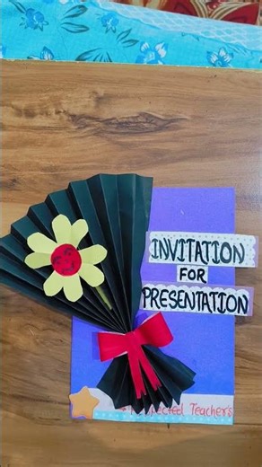 Invitation Card for class presentation BSc -N 7th sem #medical #emotionalmedico #trendingshorts