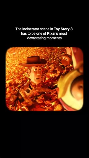clip_short_video | The incinerator scene in Toy Story 3 is easily one of Pixar's most devastating moments. As the toys realize there's no escape, they stop... | Instagram