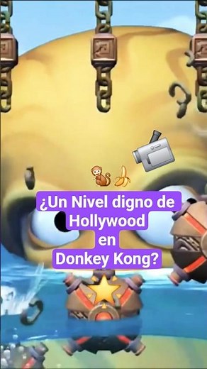 El nivel más cinematográfico de Donkey Kong Tropical Freeze 🎬🔥