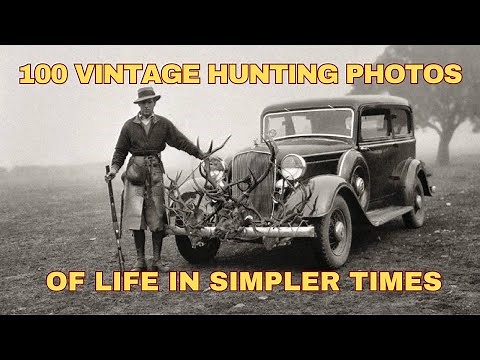 Vintage hunting photos part 2 | 100+ antique photos of hunting in days gone by