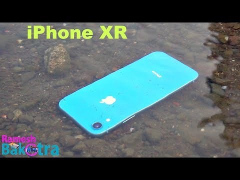 Apple iPhone XR Water Test