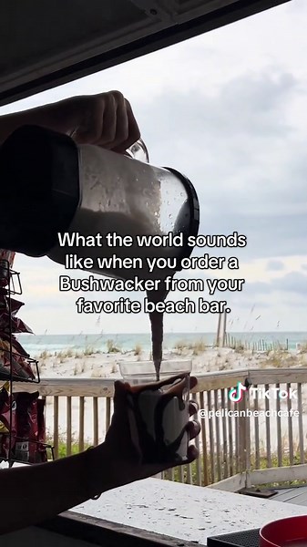 Experiencing a Bushwacker at Destin's Beach Bar