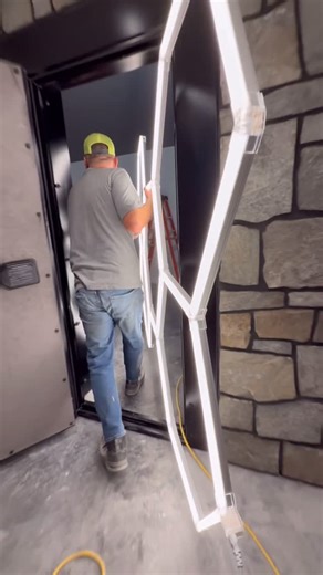 HAUS PLANS ®️ on Instagram: "Installing Lights In An Underground Vault #build #howto #construction #diy #contractor #homeimprovement"