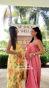 Besties, bumps, and baby shells 🐚 💖 can’t wait to meet baby girl very soon!!! Loved celebrating @ainsley 💕🥥🌊 #babyshower #babygirl #babyshowerideas #babyontheway #momtobe #pregnancy #bumpstyle | hannahann_sluss