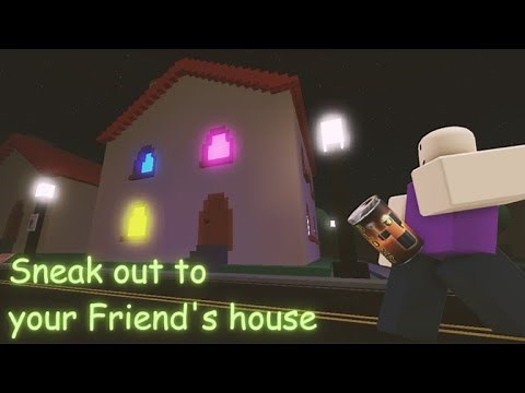 Sneak Out To Your Friend's House! All Endings and Secrets (Walkthrough)