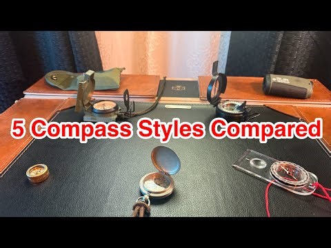 Which Compass should you carry? 5 styles compared.