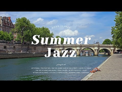 Playlist | a cool, refreshing sip of summer jazz 🥤ㅣ Summer & Jazz