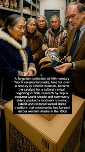 478K views · 10K reactions | Berlin Masks Spark a Yup’ik Revival #YupikHeritage #BerlinArtifacts #DanceRevival | TerrifyingMyths | Facebook