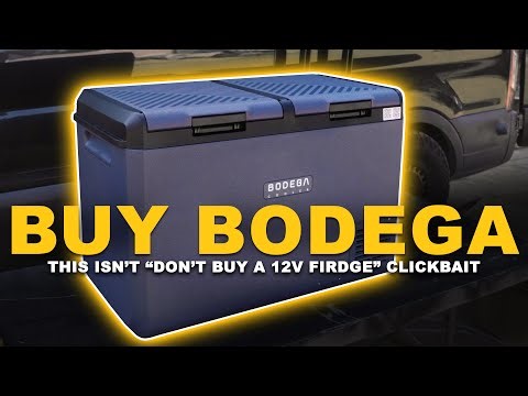 Bodega 12V 100QT Fridge Review | Best Van Life Refrigerator Unboxing & Setup