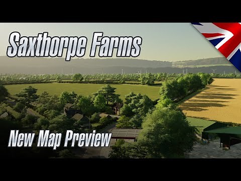 Saxthorpe Farms - Map Preview - A Fantastic UK Map - FS22