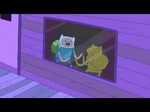 Finn and Jake are trapped in Marceline's Closet on Adventure Time