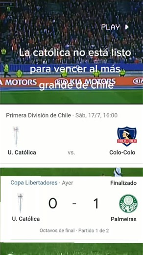 Copa Libertadores Match: U. Católica vs Palmerias Analysis