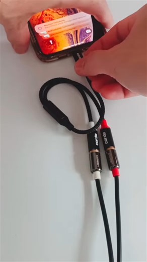 Unplug the MFi DAC adapter with Stereo RCA cable attached from Apple iPhone lightning port #shorts