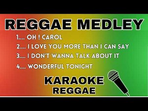 Reggae Medley | Popular Songs | EP. 001 (Reggae Karaoke)