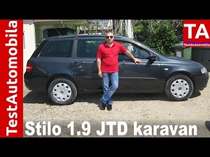 FIAT Stilo 1.9 JTD karavan TEST