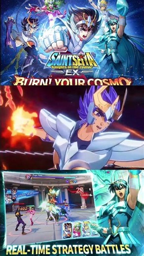 سانت سيا إكس ( اندرويد ، ايفون ) Saint Seiya EX #gaming #games #androidgames #iosgames