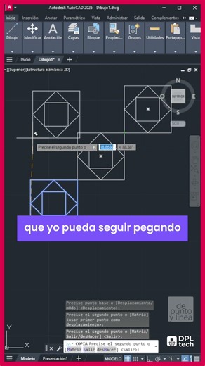 CAD 18 - Aprende a copiar objetos en AutoCAD Español | CURSO BÁSICO AUTOCAD 18