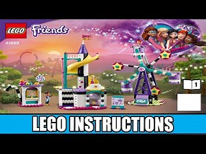 LEGO Instructions | Friends | 41689 | Magical Ferris Wheel and Slide (Book 1)