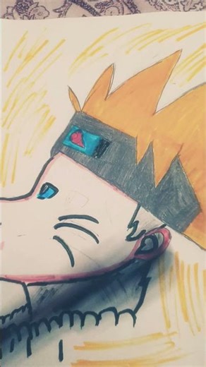 Naruto drawing nine tails #drawing #naruto