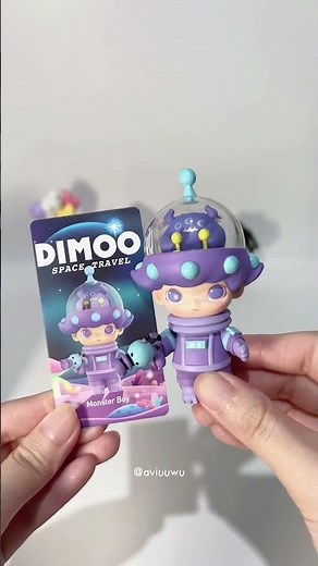 Unboxing POP MART DIMOO Space Travel Series Figure Blind Box (Dimoo World) #popmart #dimoo #unboxing