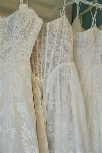 Lace or florals… ✨ A timeless romance or a modern fairytale. Whichever you choose, your dress should feel like you floating down the aisle. ✨ Discover the styles that make you feel unforgettable. 📍 Visit Lauderdale Bride | Book your bridal appointment #lauderdalebride #bridalshop #bridetobe #weddingdresses #WeddingGown