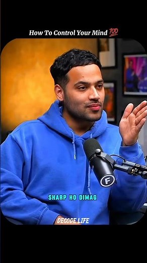 How To Control Your Mind 💯#rajshamani #motivation #prashantkirad #mindset #podcast #shorts