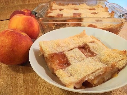 Peach Cobbler with Frozen Peaches and Pie Crust 🍑🍑🥧🥧