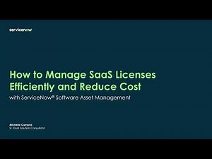 How To: SaaS License Management to reduce and optimize spend