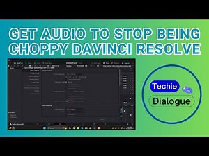 How to Get Audio to Stop Being Choppy Davinci Resolve